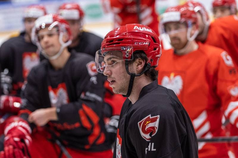 Ice Hockey. Poland national team. Training. 13.12.2022