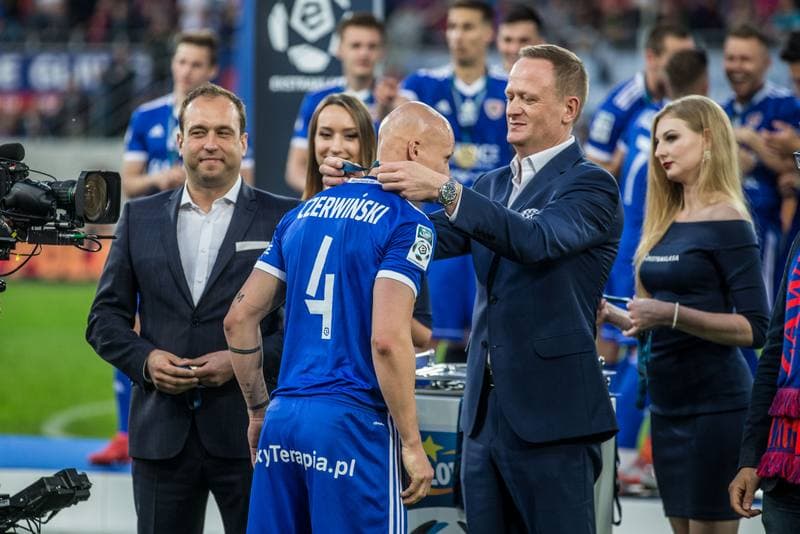 Football. Lotto Ekstraklasa. Piast Gliwice - Lech Poznan. 19.05.2019