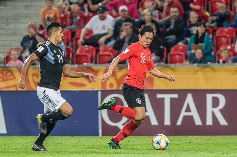 Football. FIFA U-20 World Cup. Korea Republic - Argentina. 31.05.2019