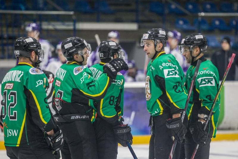 Ice Hockey. Visegrad Cup. JKH GKS Jastrzebie - Ujpesti TE. 15.10.2019