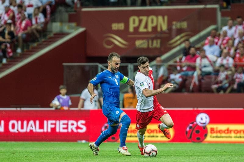 Football. Euro 2020 Qualifiers. Poland - Israel. 10.06.2019