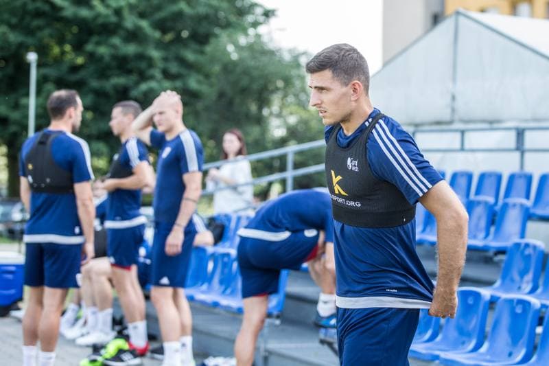 Football. Piast Gliwice. Training. 12.06.2019