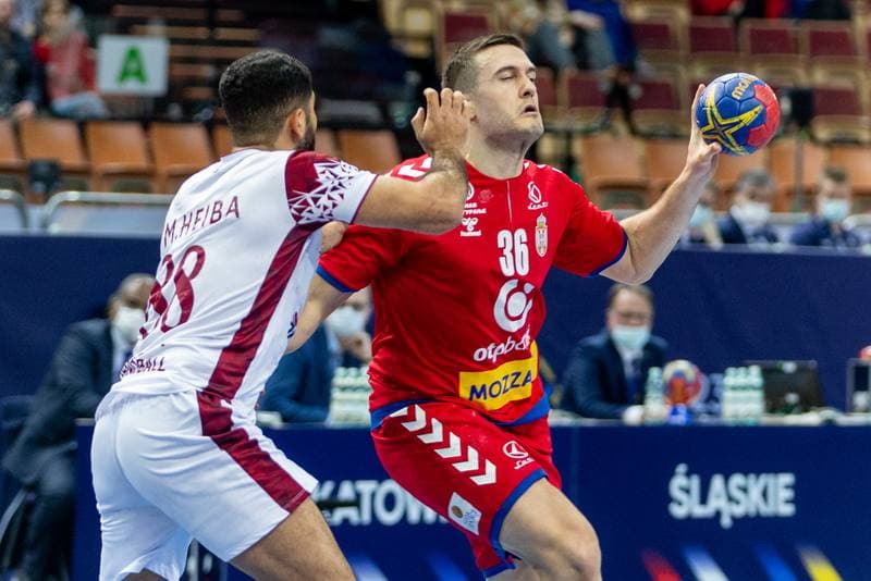 Handball. IHF World Men's Championship. Qatar - Serbia. 17.01.2023