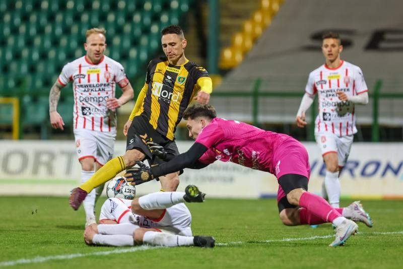 Football. Fortuna I Liga. GKS Katowice - Resovia Rzeszow. 18.03.2023