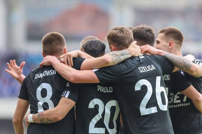 Football. Fortuna I Liga. Ruch Chorzow - LKS Lodz. 19.03.2023