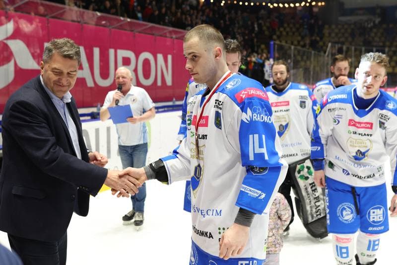 Ice Hockey. Tauron PHL. Tauron Re-Plast Unia Oswiecim - Comarch Cracovia. 29.03.2023