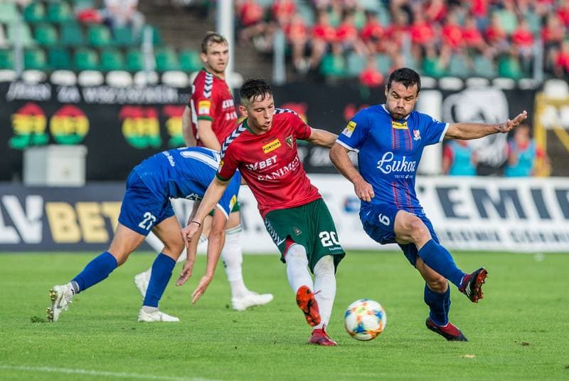 Football. Fortuna I Liga. Zaglebie Sosnowiec - Podbeskidzie Bielsko-Biala. 27.07.2019
