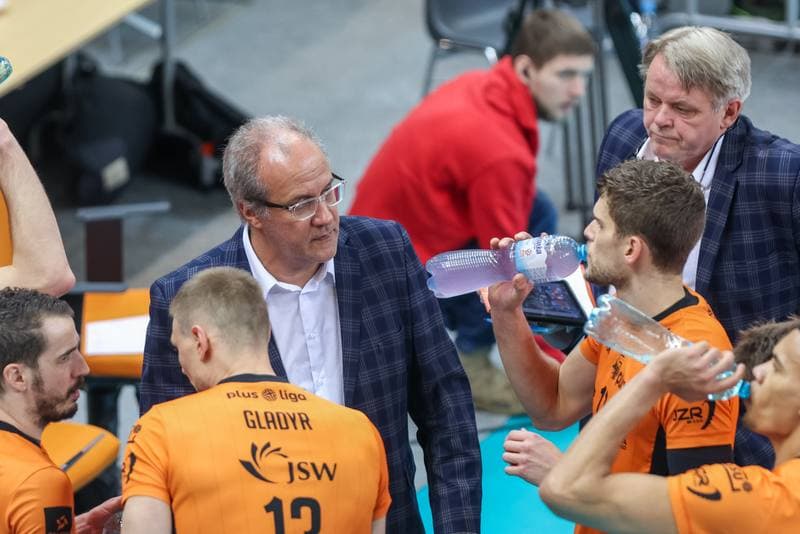 Volleyball. PlusLiga. Jastrzebski Wegiel - Trefl Gdansk. 09.04.2023