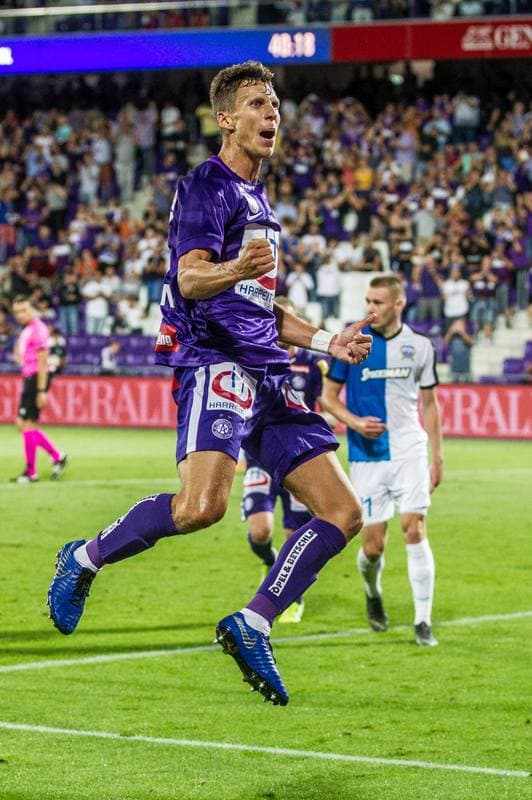 Football. UEFA Europa League. Austria Wien - Apollon Limassol. 08.08.2019