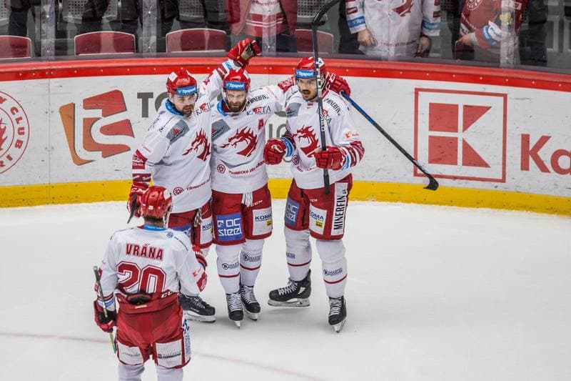 Ice Hockey. Tipsport Extraliga. Ocelari Trinec - PSG Berani Zlin. 25.02.2020