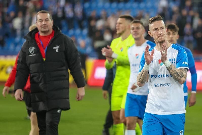 Football. Fortuna:Liga. Banik Ostrava - Viktoria Plzen. 16.04.2023
