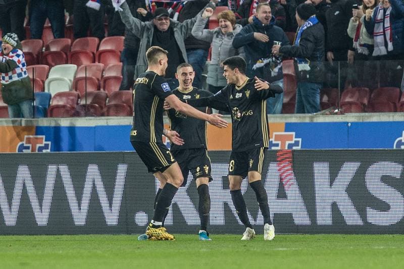 Football. PKO BP Ekstraklasa. Gornik Zabrze - Cracovia Krakow. 06.03.2020