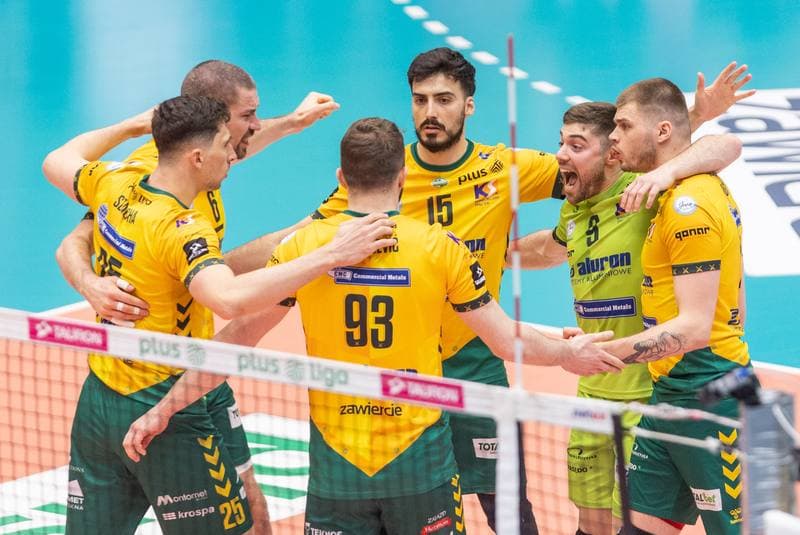 Volleyball. PlusLiga. Aluron CMC Warta Zawiercie - Indykpol AZS Olsztyn. 19.04.2023