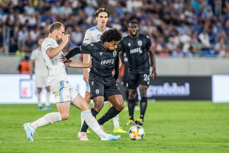 Football. UEFA Europa League. Slovan Bratislava - PAOK FC. 22.08.2019