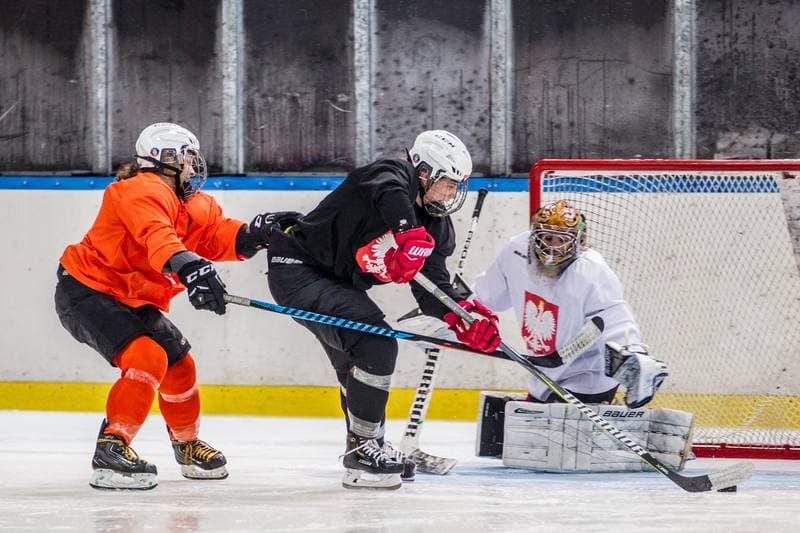 Ice Hockey. Poland national team. Training. 05.09.2019