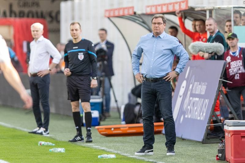 Football. PKO BP Ekstraklasa. Gornik Zabrze - Slask Wroclaw. 23.04.2023