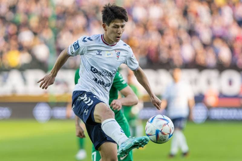 Football. PKO BP Ekstraklasa. Gornik Zabrze - Slask Wroclaw. 23.04.2023