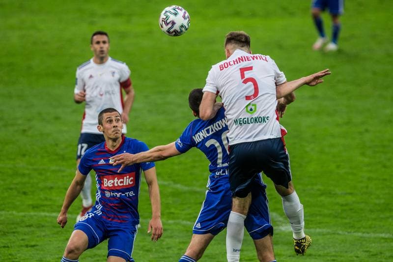 Football. PKO BP Ekstraklasa. Piast Gliwice - Gornik Zabrze. 09.06.2020
