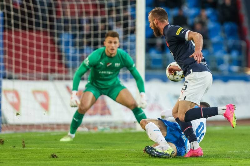 Football. Fortuna:Liga. Banik Ostrava - Slavia Prague. 25.04.2023