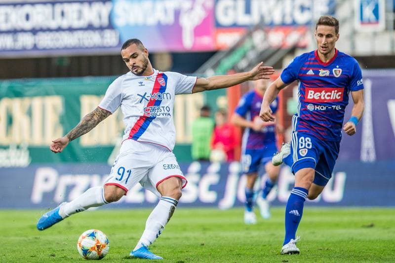 Football. PKO BP Ekstraklasa. Piast Gliwice - Rakow Czestochowa. 20.09.2019