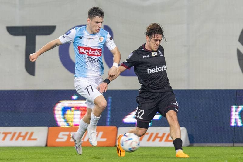 Football. PKO BP Ekstraklasa. Piast Gliwice - Pogon Szczecin. 29.04.2023