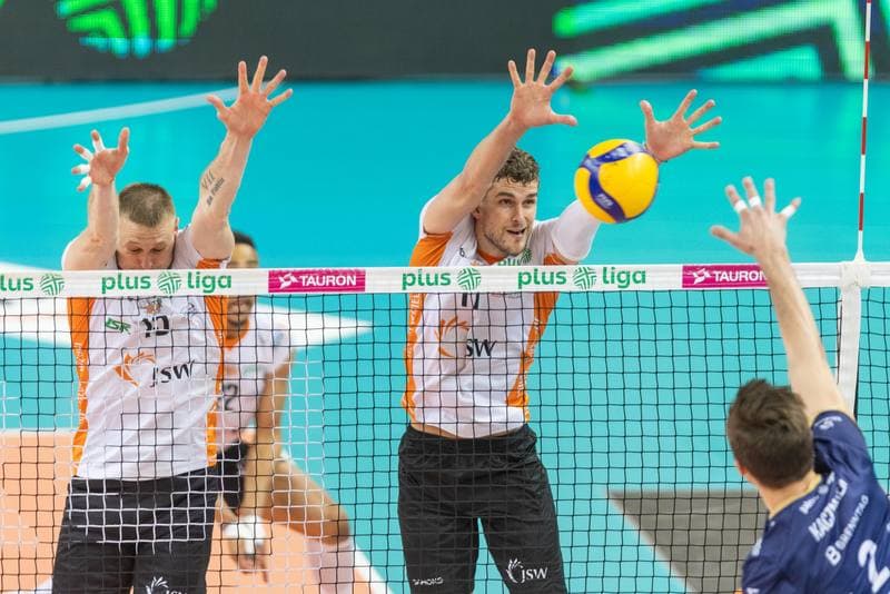 Volleyball. PlusLiga. Jastrzebski Wegiel - Grupa Azoty ZAKSA Kedzierzyn-Kozle. 03.05.2023
