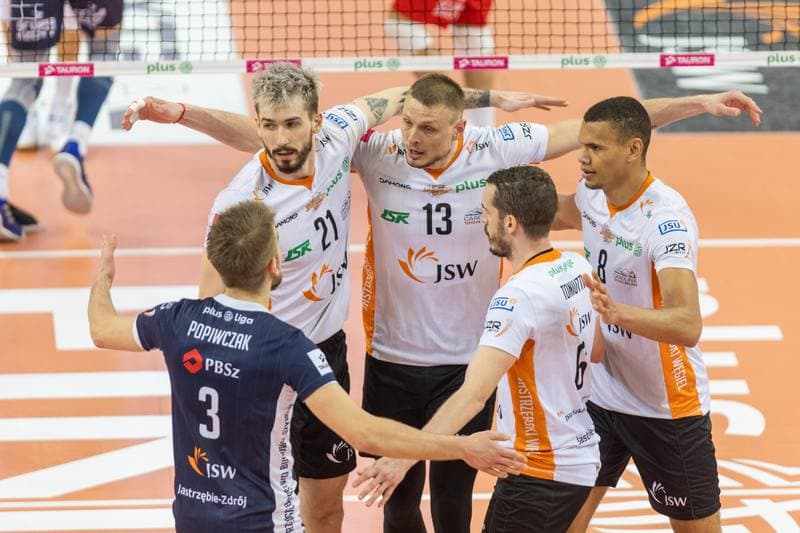 Volleyball. PlusLiga. Jastrzebski Wegiel - Grupa Azoty ZAKSA Kedzierzyn-Kozle. 03.05.2023