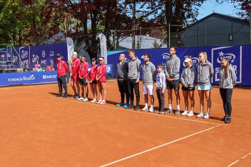 Tennis. Lotto SuperLiga. Gornik Bytom - Kubala Ustron. 14.05.2023