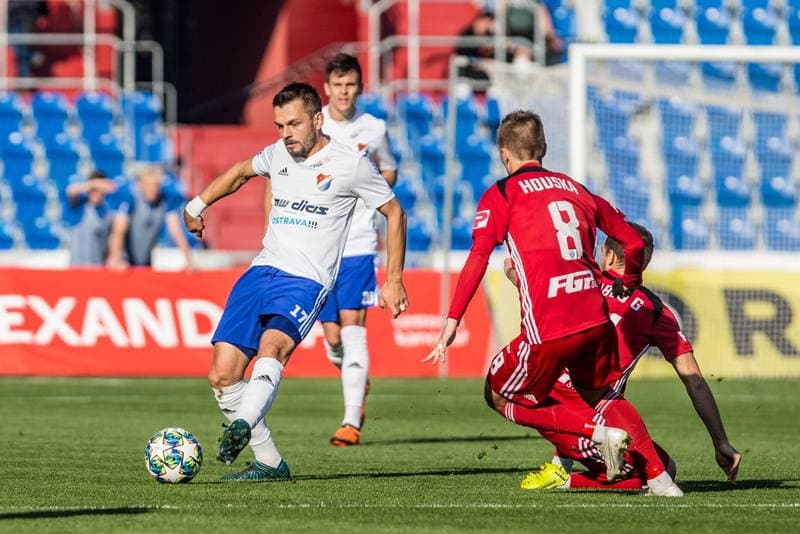 Football. Fortuna:Liga. Banik Ostrava - Sigma Olomouc. 26.10.2019