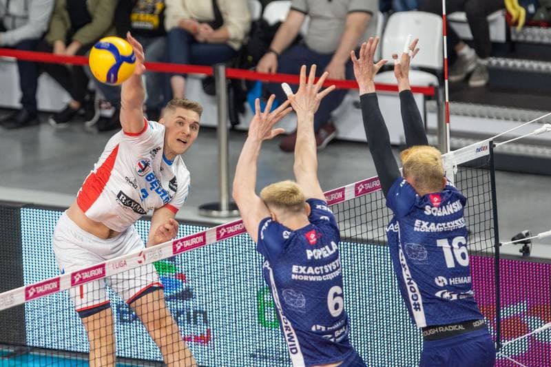 Volleyball. Tauron I Liga. MKS Bedzin - Exact Systems Norwid Czestochowa. 18.05.2023