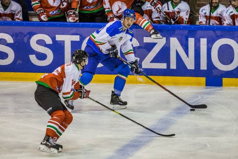 Ice Hockey. Euro Ice Hockey Challenge. Italy - Hungary. 08.11.2019
