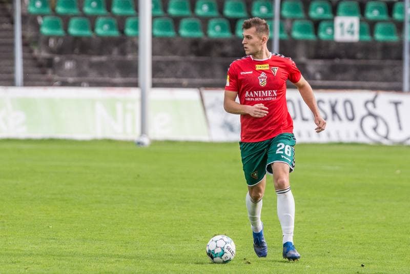 Football. Fortuna I Liga. Zaglebie Sosnowiec - Sandecja Nowy Sacz. 03.10.2020