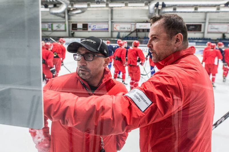 Ice Hockey. Poland national team. Training. 02.11.2020