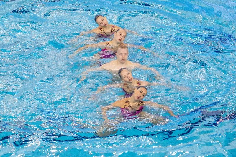 Artistic Swimming. European Games. Team Free Routine Combination. 23.06.2023