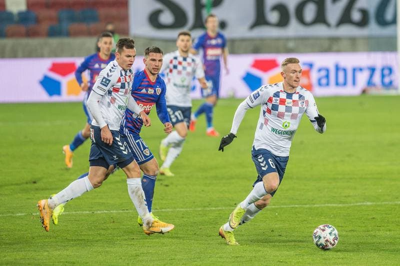 Football. PKO BP Ekstraklasa. Gornik Zabrze - Piast Gliwice. 20.11.2020