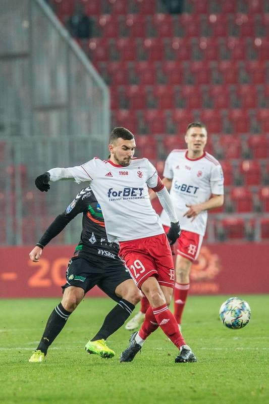 Football. Totolotek Puchar Polski. GKS Tychy - LKS Lodz. 04.12.2019