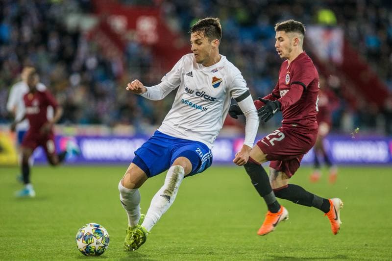 Football. Fortuna:Liga. Banik Ostrava - Sparta Prague. 14.12.2019