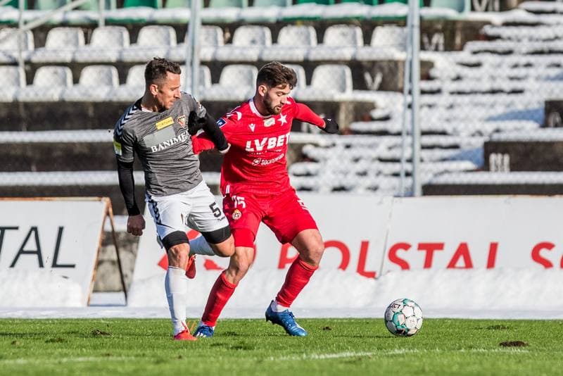 Football. Sparing. Zaglebie Sosnowiec - Wisla Krakow. 20.01.2021