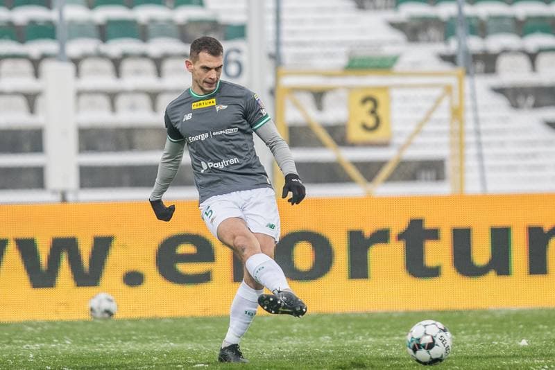 Football. Fortuna Puchar Polski. Puszcza Niepolomice - Lechia Gdansk. 07.02.2021