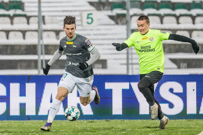Football. Fortuna Puchar Polski. Puszcza Niepolomice - Lechia Gdansk. 09.02.2021