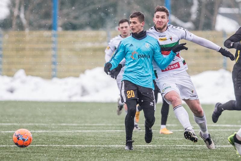 Football. Sparing. GKS Tychy - Pniowek Pawlowice. 13.02.2021
