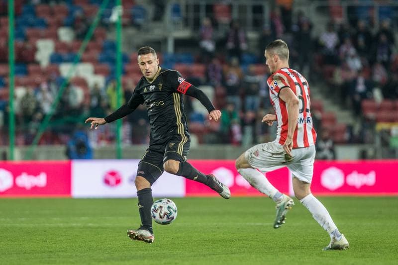 Football. PKO BP Ekstraklasa. Gornik Zabrze - Cracovia Krakow. 06.03.2020