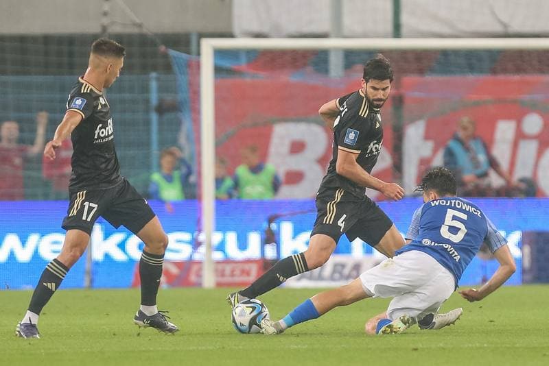 Football. PKO BP Ekstraklasa. Ruch Chorzow - LKS Lodz. 28.07.2023