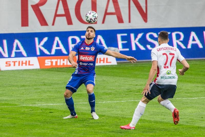 Football. PKO BP Ekstraklasa. Piast Gliwice - Gornik Zabrze. 09.06.2020