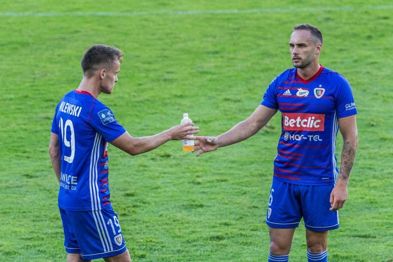 Football. PKO BP Ekstraklasa. Piast Gliwice - Slask Wroclaw. 05.07.2020