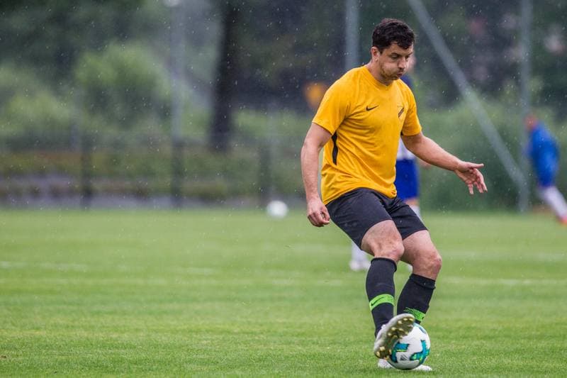 Football. Sparing. LKS Goczalkowice Zdroj - Wieczysta Krakow. 11.07.2020