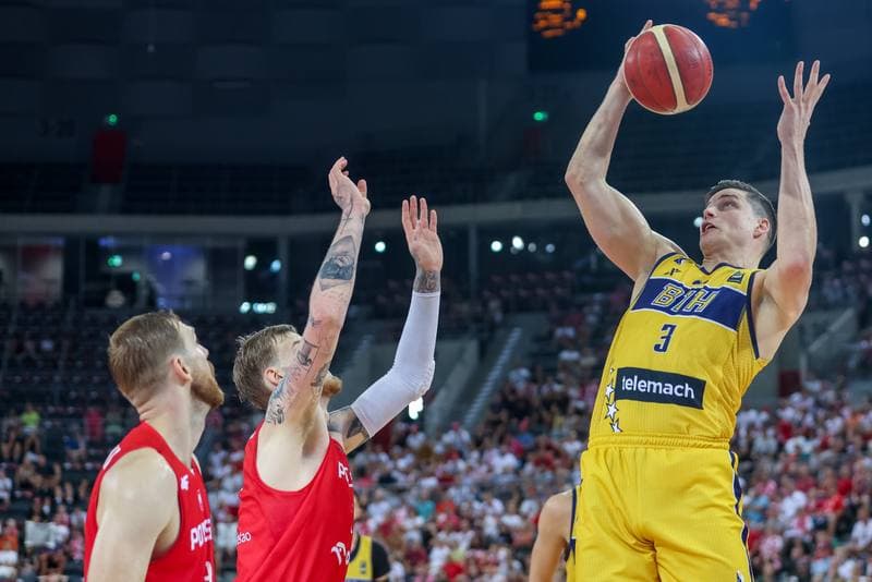 Basketball. Prequalifying Tournament. Poland - Bosnia and Hercegovina. 20.08.2023