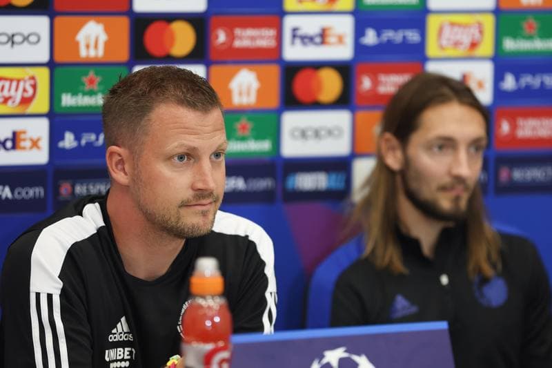 Football. FC Copenhagen. Press Conference. 21.08.2023