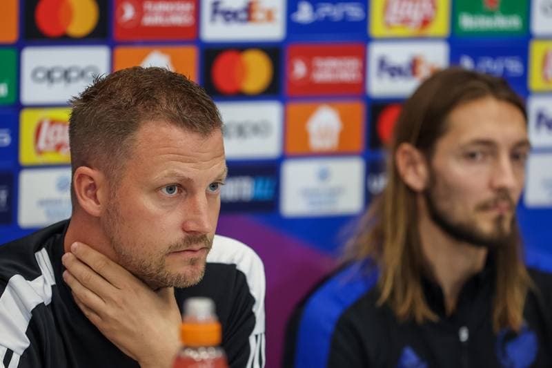 Football. FC Copenhagen. Press Conference. 21.08.2023