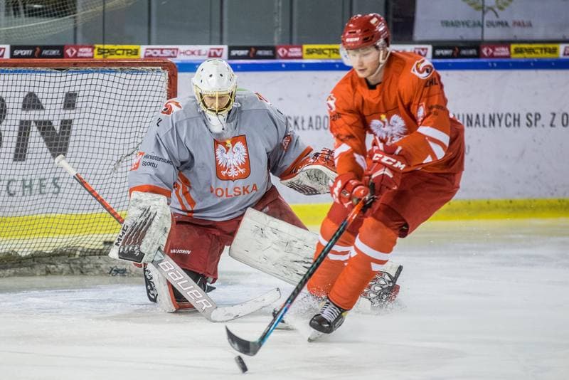Ice Hockey. Poland national team. Training. 15.04.2021